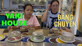 VLOG ăn lẩu băng chuyền mừng 100k đăng ký kênh Út Kha/kỳ kỳ tv & Family
