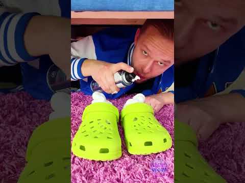 ฟองเซอร์ไพรส์! 👟💭 การแกล้งด้วยรองเท้าขั้นเทพกับแฟนสาวของฉัน! #prank