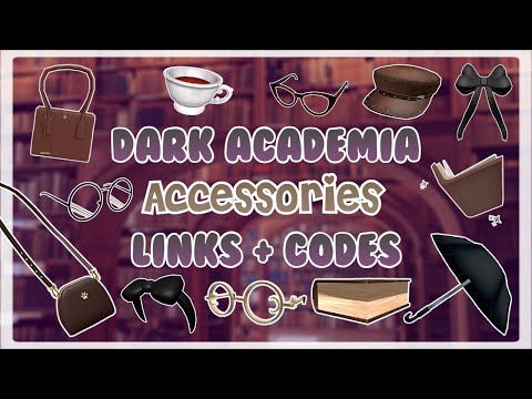 Glasses Codes Roblox 07 2021 - dark academia roblox outfits