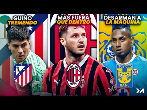 Santi Gimenez, con un pie fuera de Milan; Mexicano podría llegar al Atleti; ¿Se van Ditta y Sánchez?