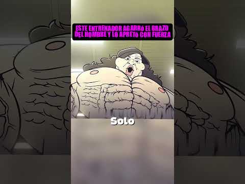 Este entrenador agarró el brazo del hombre