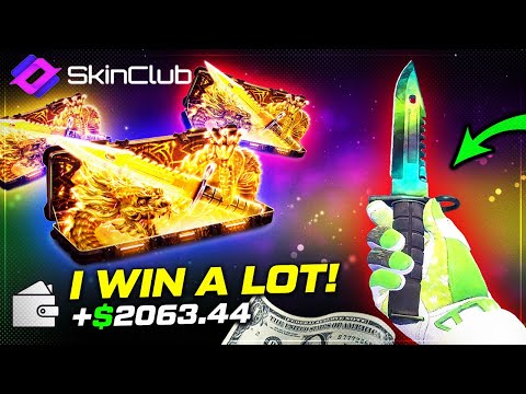 I PULLED AWP DRAGON LORE WITH EXCLUSIVE DROP!! Skinclub Case Opening! Skinclub Promo Code 2025