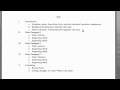 Body Paragraphs and Thesis Statements