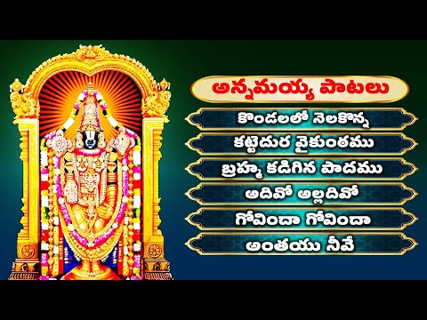 అన్నమయ్య పాటలు | కొండలలో నెలకొన్న | Annamayya Songs | Bhakthi Songs