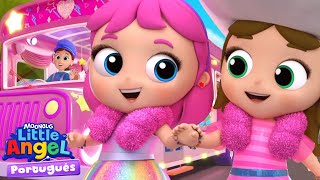 ⭐ Novo Episódio ⭐A roda do ônibus da Jill | Little Angel Brasil | Músicas Infantis em Português