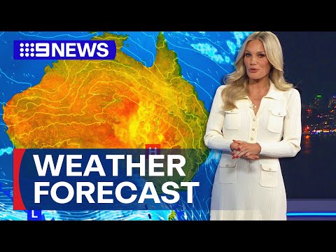 Australia Weather Update: Chance of rain along Sydney's coastal fringe | 9 News Australia