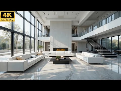 Inside Multimillion Ultra-Modern Contemporary Mansions with Stunning Interior Design
