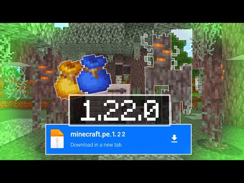 ATUALIZAÇÃO DO MINECRAFT PE 1.22  JÁ DISPONÍVEL! - Minecraft Bedrock Mcpe