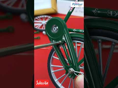 Beautiful Real Mini Bicycle Model #bicycle #shorts #viral #viralvideo #viralshorts #machine #craft