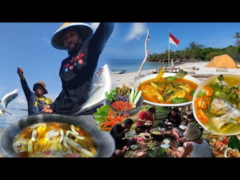 Magic Island,! Perairan Dipulau Ini Menyimpan kekayaan Alam Yg Melimpah | Mancing, Masak & makan.