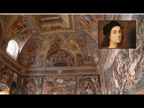 YouTube video thumbnail: Raphael's Spiritual Testament: Two Previously Unseen Figures in the Vatican Museums
