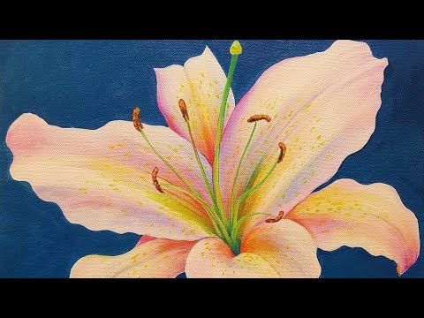 Lilys Florist Yarmouth Code 08 2021 - Easy Flowers Lily Of The Valley Acrylic Painting Tutorial Live