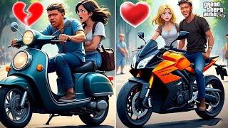 Franklin 💔Girlfriend Breakup Sad Franklin and Shinchan Michael & Trevor Very Happy in GTA5