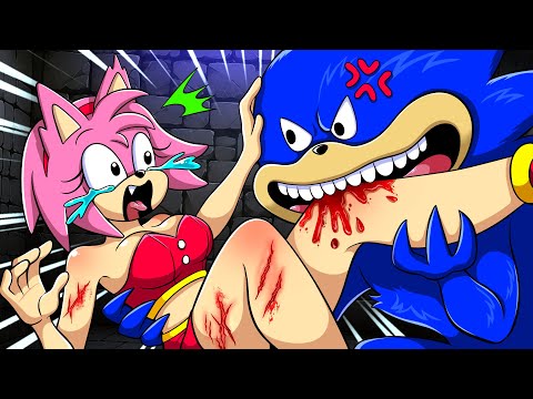 Shin Sonic Eats Amy?! | The Sonic Tapes Animation | Shin Sonic Vs Knuckles