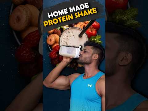 HOMEMADE PROTEIN SHAKE 30 GM PROTEIN WITHOUT PROTEIN POWDER ❌❌ || #shorts #youtubeshorts #health