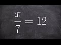 Solving Equations and Operations