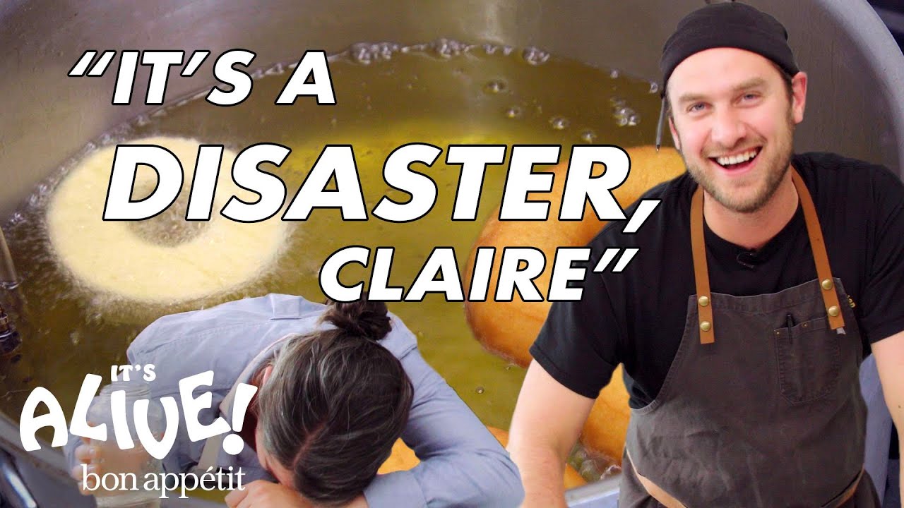 Brad and Claire Make Doughnuts Part 2: The Disaster Its Alive