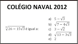 MAT BÁSICA - COLÉGIO NAVAL 2012