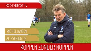 Screenshot van video Koppen zonder noppen #29 | Michel Jansen: "FC Twente en SC Heerenveen zijn vergelijkbare clubs"
