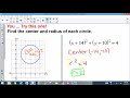 Exploring Equations of Circles