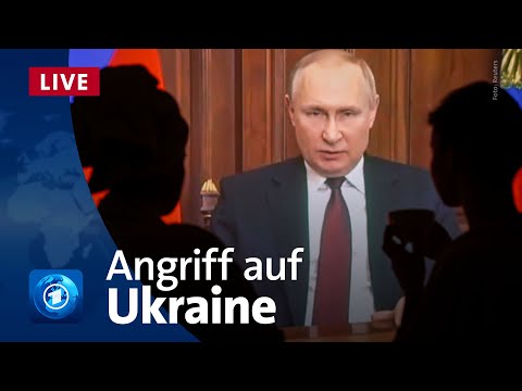 Scholz-Rede zur Lage in der Ukraine (17:30) | Angriffe aus Russland | tagesschau24