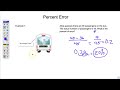 Exploring Percent Error Calculations