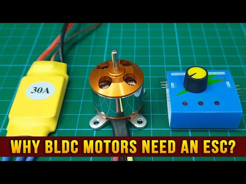 Why Do Brushless Motors Need an ESC to Run?