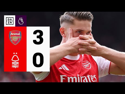 Arsenal vs Nottingham Forest (3-0) | Resumen y goles | Highlights Premier League