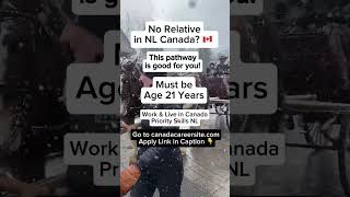 🇨🇦 Priority Skills NL | canadacareersite.com