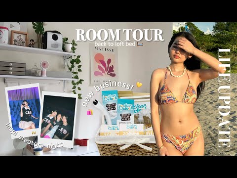 LIFE RECENTLY: *updated* ROOM TOUR! New Business, Birthday at La Union & Inspi Event 🥂✨