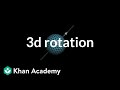 Understanding Rotations in Two and Three Dimensions