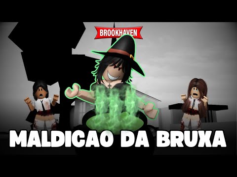 A MALDICAO DA BRUXA - Parte 1 / Historinha RP Roblox Terror