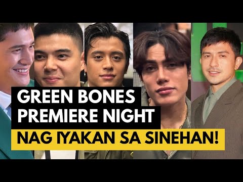 Premiere night attendees and cast were seen crying inside the cinema after watching Green Bones