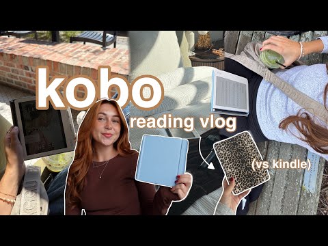 reading on a kobo for a week 📱📖 (kobo vs kindle + new fav book)