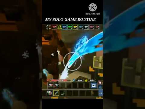 MY GAME ROUTINE IN SOLO! #bedwars #blockmango #gaming #shorts #viralshorts