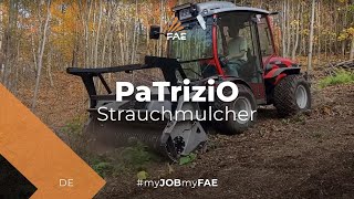 Video - FAE PaTriziO - FAE PaTriziO - Der kleine FAE Forstmulcher mit einem Antonio Carraro TTR 7600 Traktor