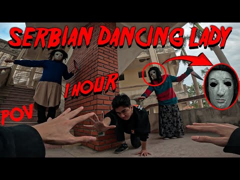 SERBIAN DANCING LADY in REAL LIFE l POV ESCAPING ''FULL STORY 2" 1 HOUR (Horror Parkour POV Short)