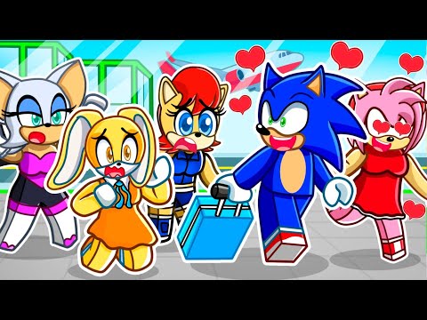 Sonic y Amy se Van a VIVIR JUNTOS en Roblox SNAPCHAT!