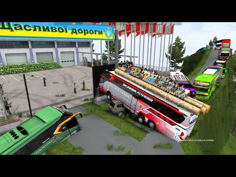 Driver Challange On The Dangerous Mountain Road - Euro Truck Simulator 2