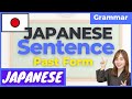 Constructing Past Form Japanese Sentences
