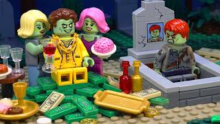 The Millionaire Still Get Special Treatment After the Apocalypse! | LEGO Land | Lego Stop Motion