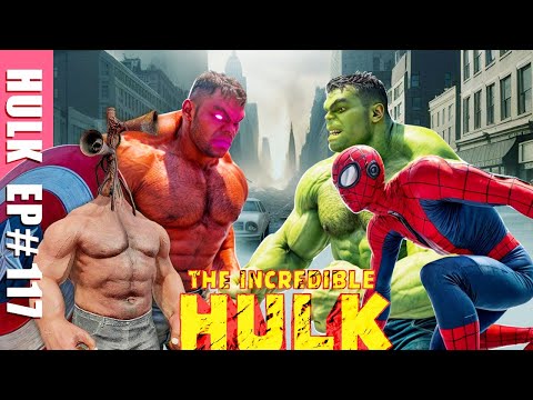 Red Hulk vs. Hulk vs. Spider-man E117 | Siren Head's Chaotic New York Showdown | Epic Battle Fight