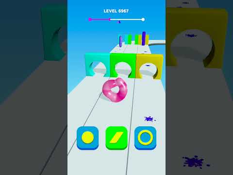 Happy Blob Shape Runner #shorts #foryou #videogames #funnyvideo