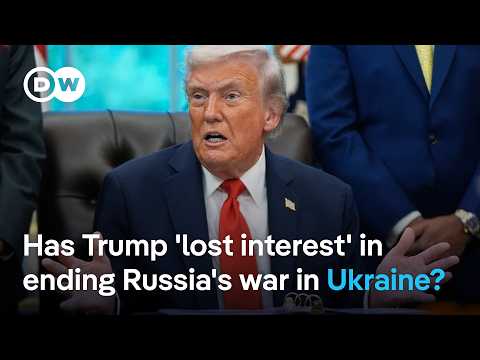 YouTube video thumbnail: Why was a Planned Trump - Putin Meeting Over the war in Ukraine put on Hold?