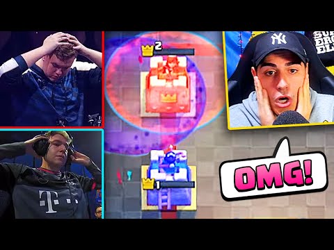 REAZIONE alla BEST PARTITA della STORIA di CLASH ROYALE!