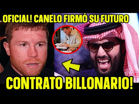 DE NO CREER! CANELO FIRMA CONTRATO MULTI MILLONARIO DE 2 AÑOS POR 4 PELEAS - LECCIÓN DE NEGOCIACION