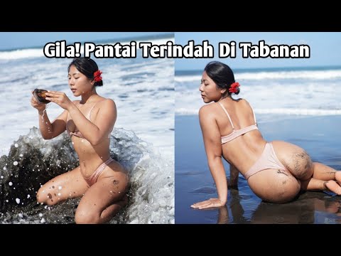Saking Sepinya Di Pantai ini Aku Sampai Buat Ini - Pantai Pasut Bali