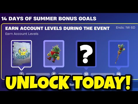 How to Get SUMMER EVENT FREE REWARDS in Fortnite!