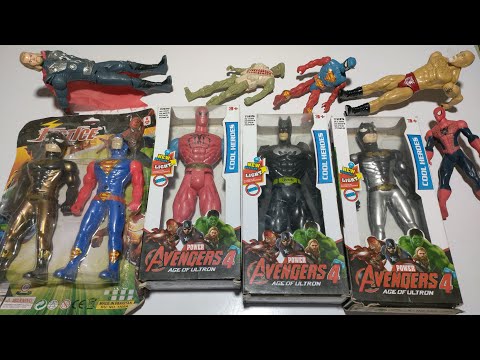 Marvel Superhero Showdown, Spiderman, Goldberg, Iron Man, Captain America Vs Hulk, VENOM, BATMAN