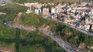 Jashan e Eid Milad un Nabvi ralley drown camera shot chattar chock Muzaffarabad